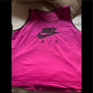 Nike hot pink sleeveless top 1x